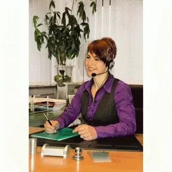 Hama kuulokkeet päänaualla johdollinen toimisto/callcenter musta, hopea