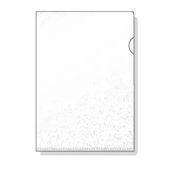 Rexel Embossed A4 L-kansio kirkas (100), A4, polypropeeni (PP), läpinäkyvä, 100 kpl, 221 mm, 311 mm