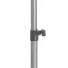 Nobo infoteline 1902383, A4, 350 x 70 x 1010 mm, korkeussäädettävä, pyöreä jalusta, hopea