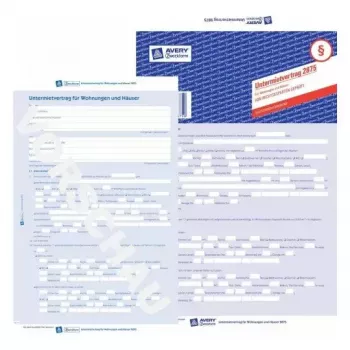 Rekisteripaperi Avery 2875