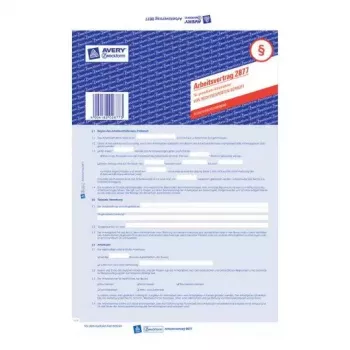 Rekisteripaperi Avery 2877