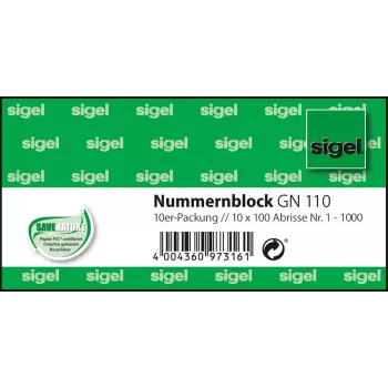 Liikelomake Sigel GN110