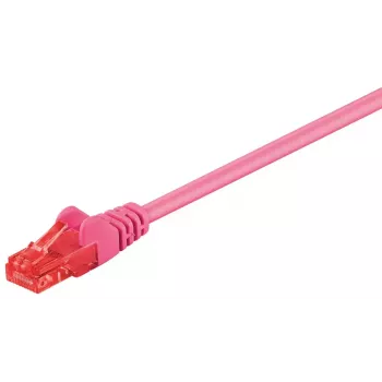 Verkkokaapeli Goobay 95593 magenta 1,5 m Cat6 U/UTP
