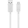 USB 2.0 Hi-Speed -kaapeli Goobay 96193 1 m valkoinen