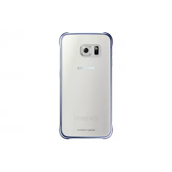 Samsung Clear Cover EF-QG920B Galaxy S6:lle, musta (EF-QG920BBEGWW)