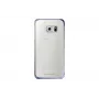 Samsung Clear Cover EF-QG920B Galaxy S6:lle, musta (EF-QG920BBEGWW)