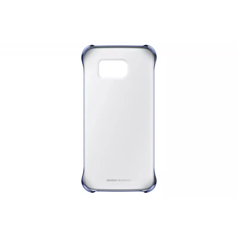 Samsung Clear Cover EF-QG920B Galaxy S6:lle, musta (EF-QG920BBEGWW)