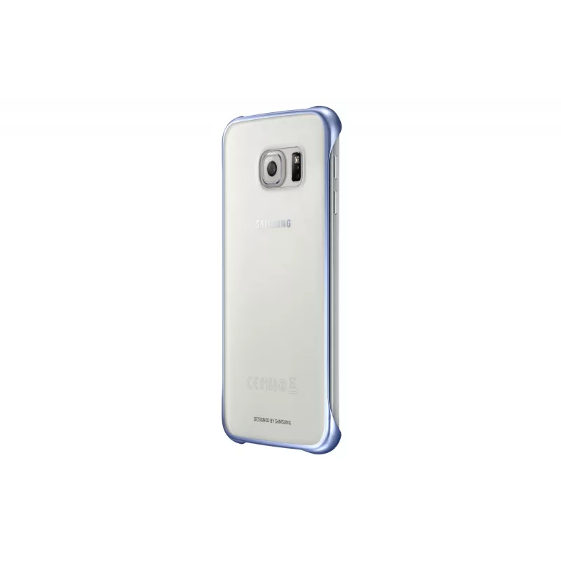 Samsung Clear Cover EF-QG920B Galaxy S6:lle, musta (EF-QG920BBEGWW)