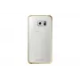 Samsung EF-QG920B puhelinkotelo kuori kultainen, läpinäkyvä
