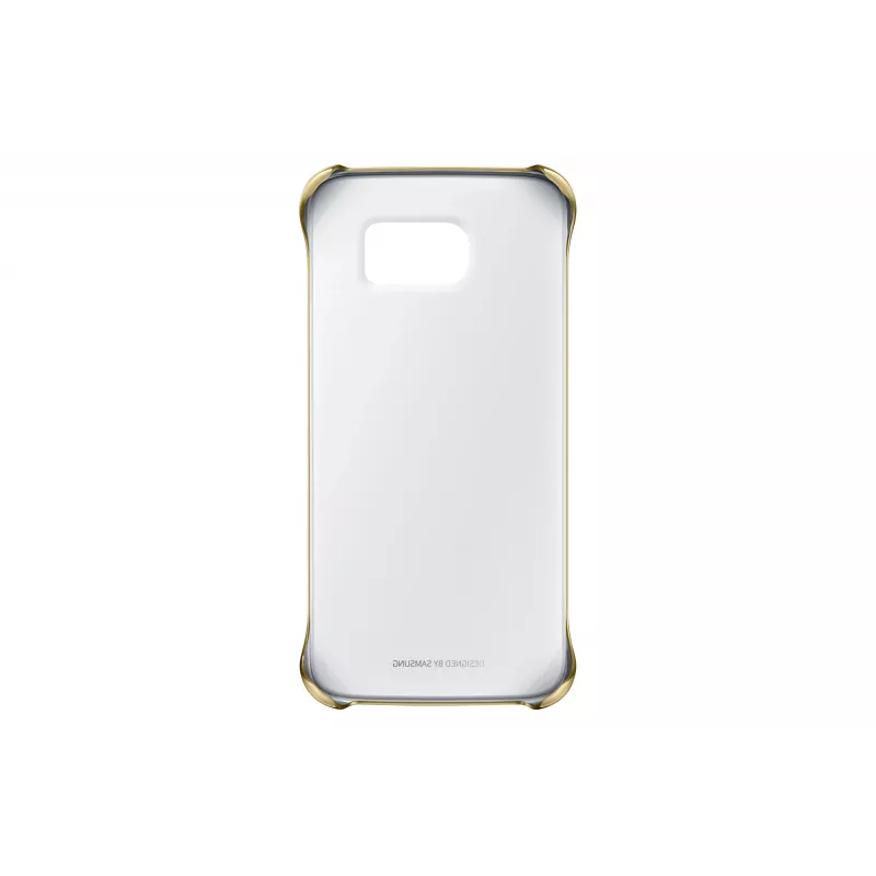 Samsung EF-QG920B puhelinkotelo kuori kultainen, läpinäkyvä