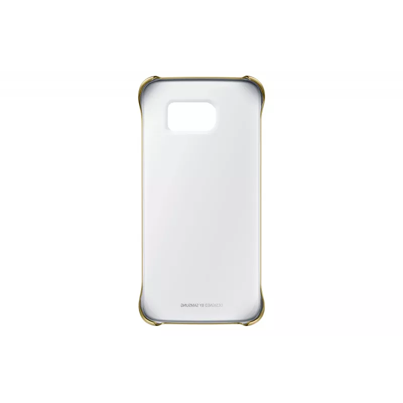 Samsung EF-QG925B puhelinkotelo kuori kultainen, läpinäkyvä