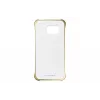 Samsung EF-QG925B puhelinkotelo kuori kultainen, läpinäkyvä