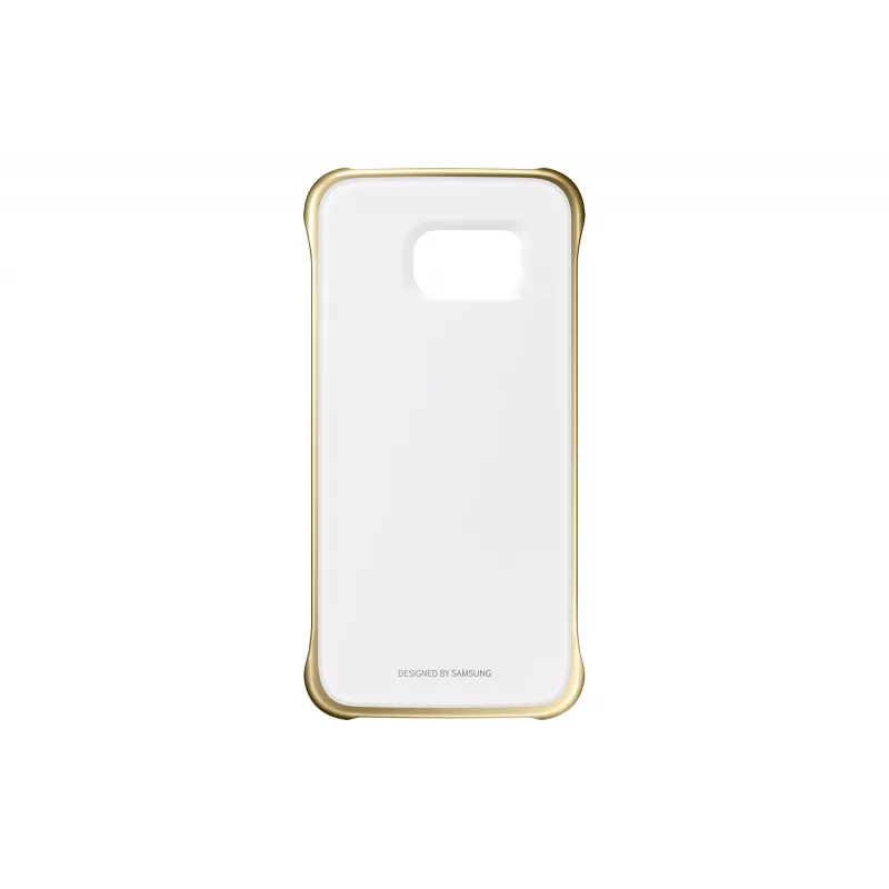 Samsung EF-QG925B puhelinkotelo kuori kultainen, läpinäkyvä