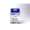 Epson tarrakasetti stanssattu soikea LK-8WBWAB musta/valkoinen 25x38mm (140 tarraa)