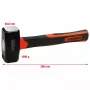 Moukarivasarа KS Tools 142.5101 teräspää lasikuituvarsі 26 cm 1,13 kg