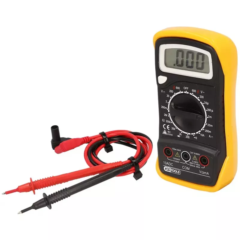 Digitaalinen yleismittari KS Tools 150.1495 LCD-näyttö 3,5 numeroa