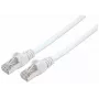 Intellinet verkkopatch-kaapeli, Cat7-kaapeli/Cat6A-liitin, 0,25 m, valkoinen, kupari, S/FTP, LSOH / LSZH, PVC, RJ45, kullatut koskettimet, lukituskielekkeen suojaus, vedonpoistolla, elinikäinen takuu