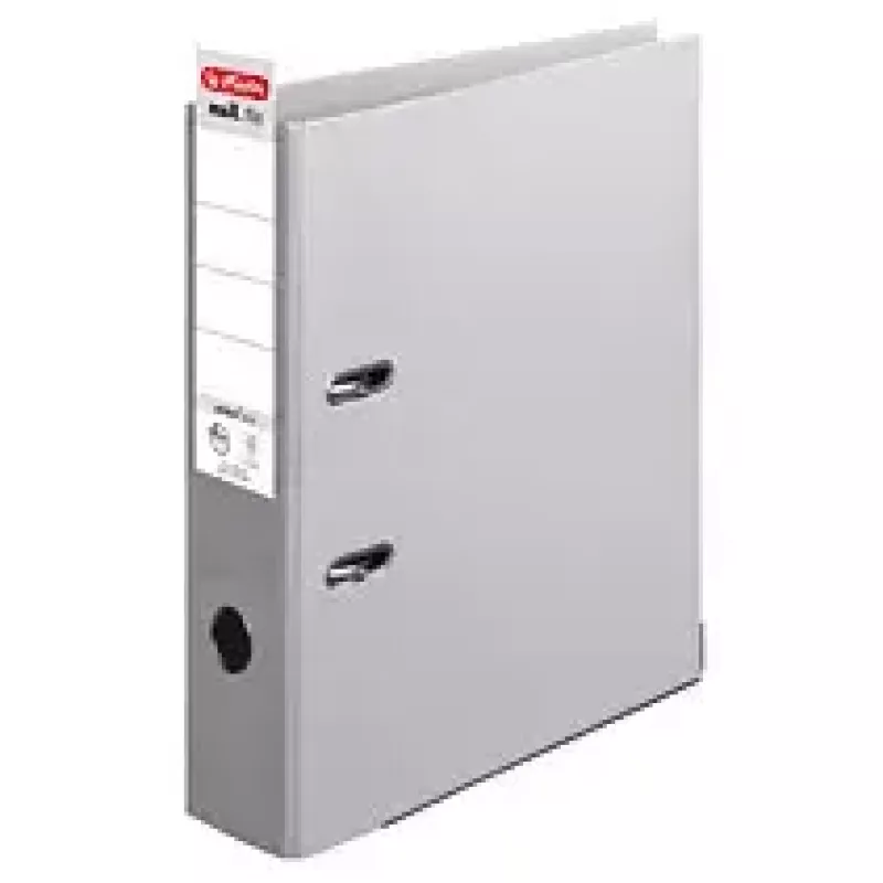 Renkaallinen kansio Herlitz 10834372 A4 harmaa