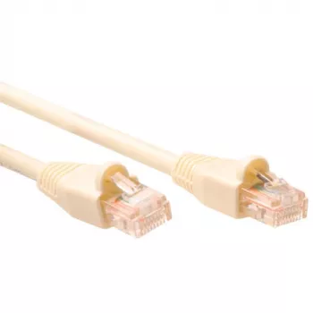 ACT norsunluu 0,5 metrin U/UTP CAT5E patch-kaapeli ilman lukituskieltä RJ45-liittimillä