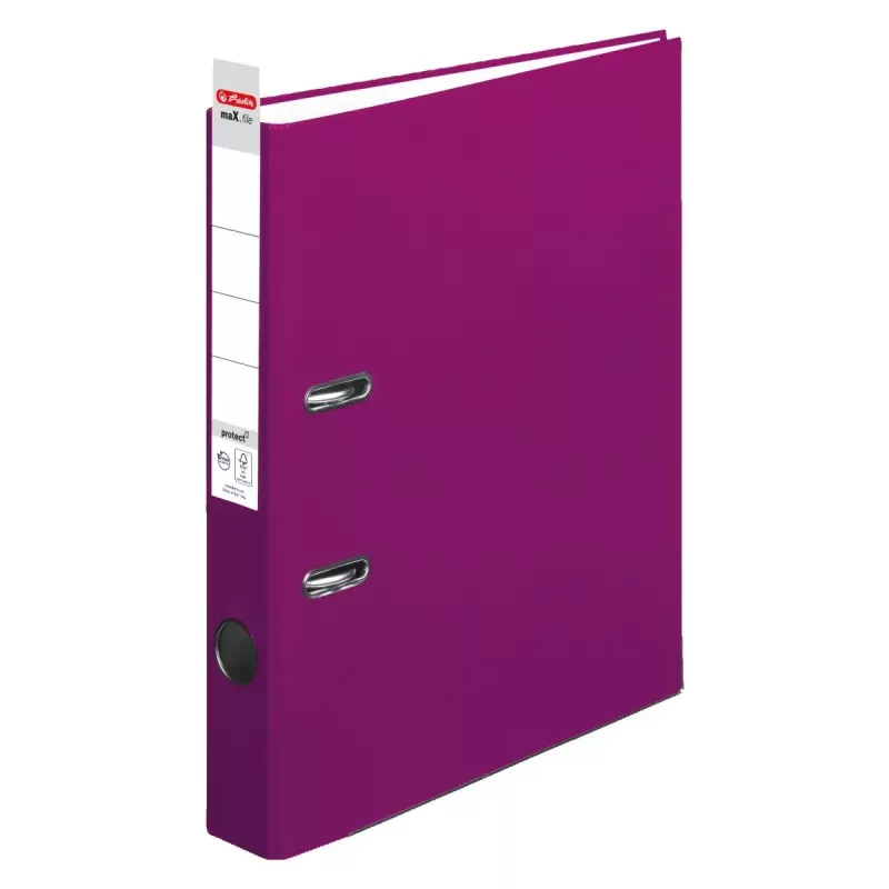 Herlitz maX.file rengaskansio A4 violetti polypropeeni FSC