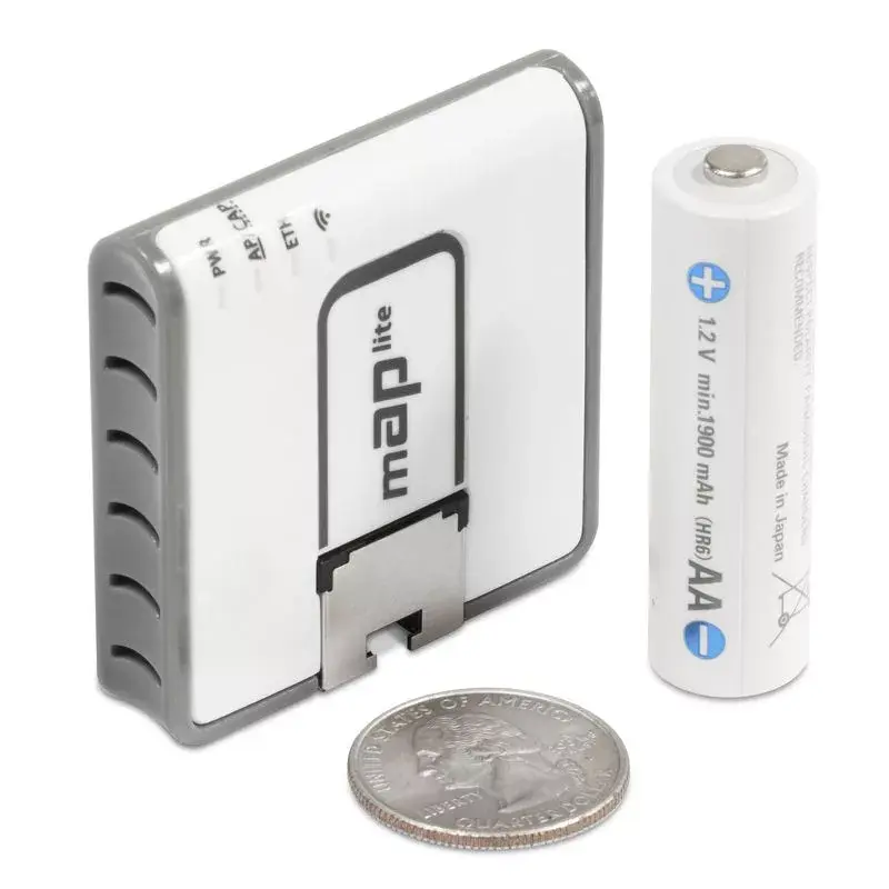 Mikrotik mAP lite, RBMAPL-2ND, 2,4 GHz, PoE, 10/100 Mbit/s, valkoinen