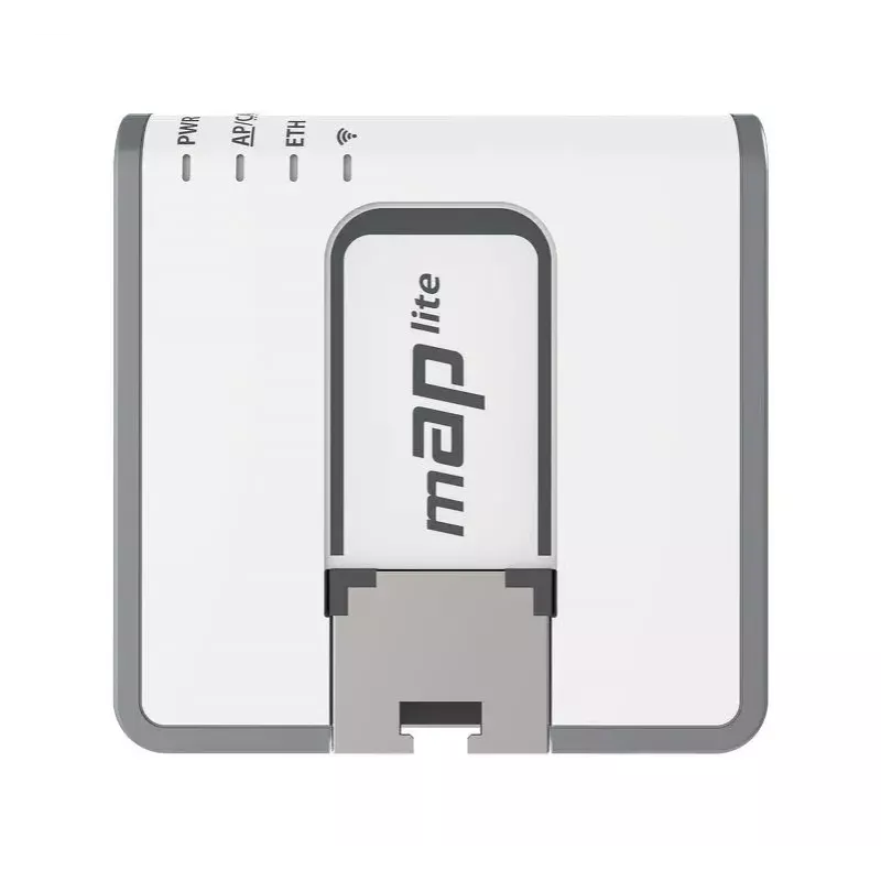 Mikrotik mAP lite, RBMAPL-2ND, 2,4 GHz, PoE, 10/100 Mbit/s, valkoinen