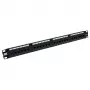 Patch-paneeli 24 porttia suojaamaton CAT5E ACT PP1001