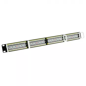 Patch-paneeli 24 porttia suojaamaton CAT6 ACT PP1010