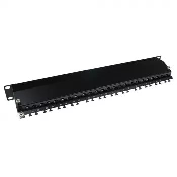 ACT patch-paneeli 24 porttia suojattu CAT6A kannella CAT6A