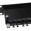 ACT patch-paneeli 24 porttia suojattu CAT6A kannella CAT6A