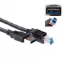 USB-kaapeli ACT USB 3.2 Gen1 A-pistoke - USB B-pistoke 3,00 m