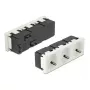 DeLock 81323 Easy 45 3-osainen Schuko-pistorasia, 45 x 45 mm, 5 kpl