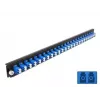 Splice-box etulevy DeLOCK 43357 24 port LC Duplex sininen
