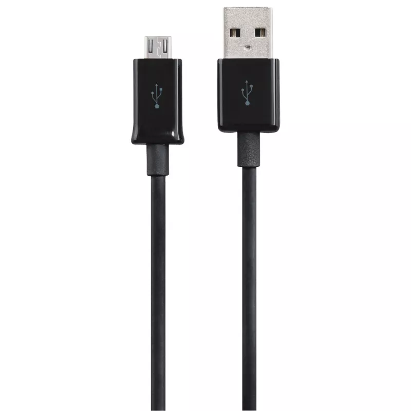 Hama 00200904 USB-kaapeli USB 2.0 0,9 m USB A Micro-USB B musta
