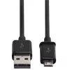 Hama 00200904 USB-kaapeli USB 2.0 0,9 m USB A Micro-USB B musta