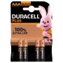 Duracell Plus 100 kertakäyttöinen AAA-alkaliparisto