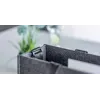 Sigel BA411 olkalaukku huopa harmaa unisex suuri