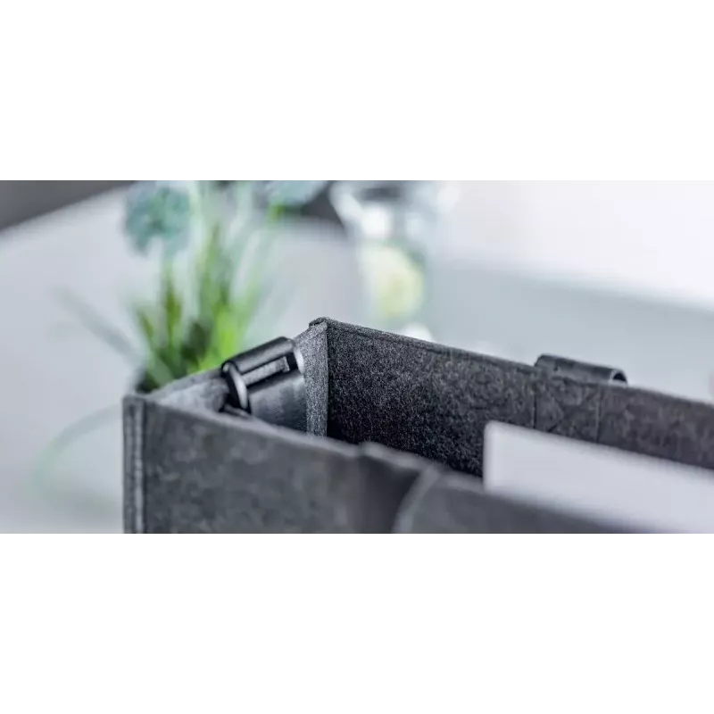 Sigel BA411 olkalaukku huopa harmaa unisex suuri