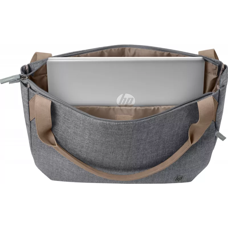 HP Renew 14 toploader-laukku harmaa tote max. näytön koko 14