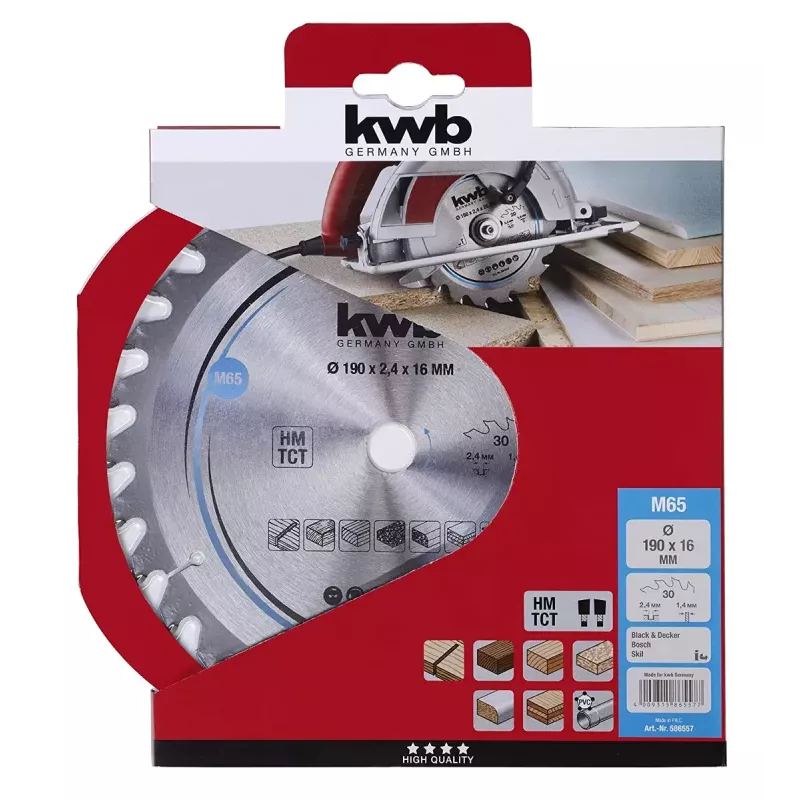 KWB 586557 pyörösahanterä metallille 1 kpl