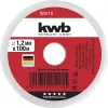 KWB 925110 lanka 100 m nailon vihreä 1,2 mm
