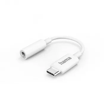 Hama 00201524 audiokaapeli USB C 3,5 mm valkoinen
