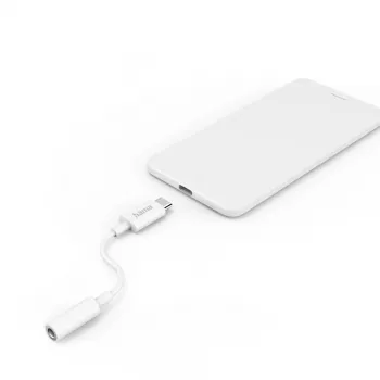Hama 00201524 audiokaapeli USB C 3,5 mm valkoinen