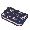 Herlitz Dreamy Unicorn täytetty penaali, 19 osaa, tummansininen