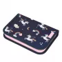 Herlitz Dreamy Unicorn Täytetty penaali, 19 osaa, tummansininen
