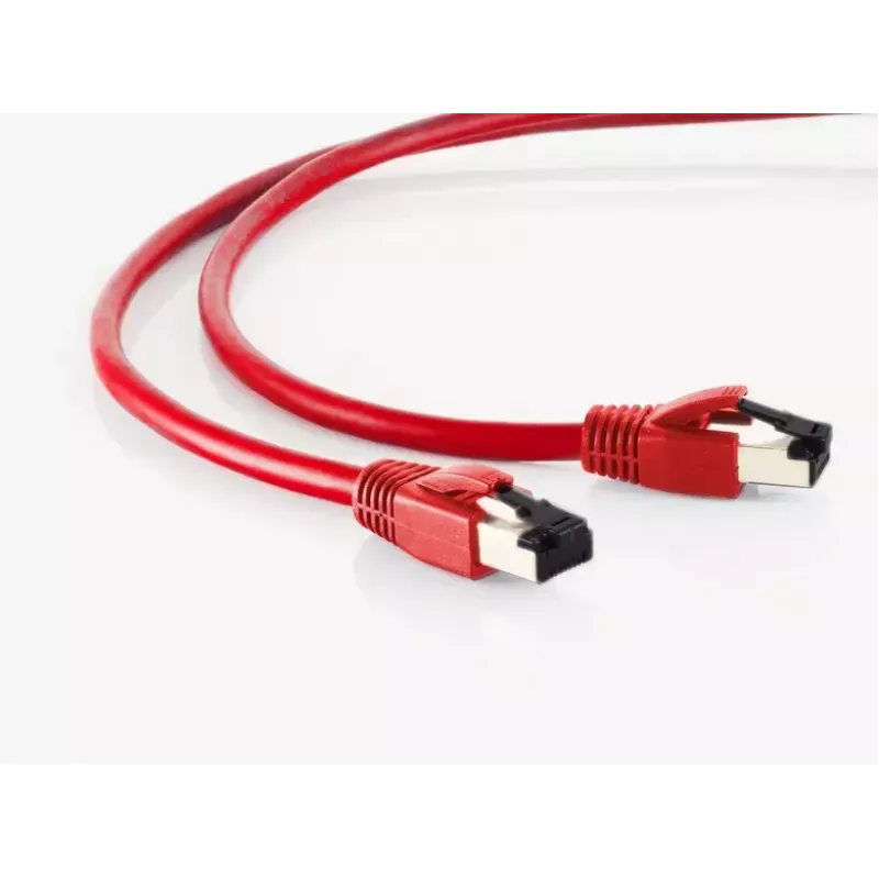shiverpeaks BS08-41154 Cat8.1 verkkokaapeli, F/FTP, 1,5 m, punainen