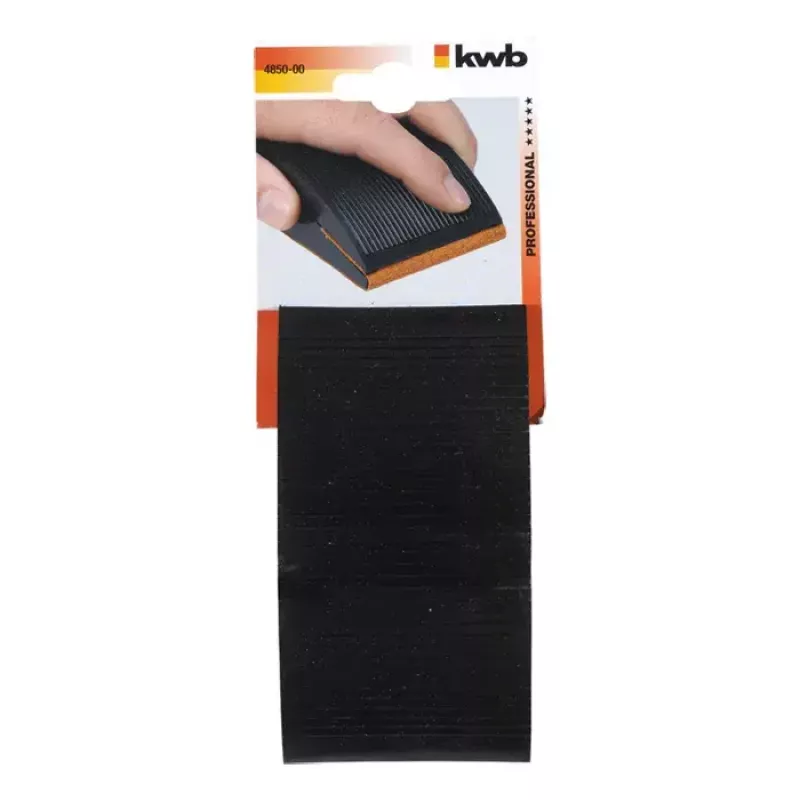 Hiomakappale KWB 485000 joustava musta