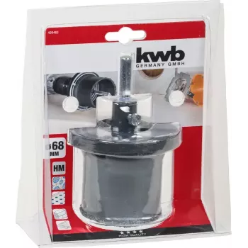 KWB 499463 reikäsaha 6,8 cm keramiikalle, betonille ja muoville