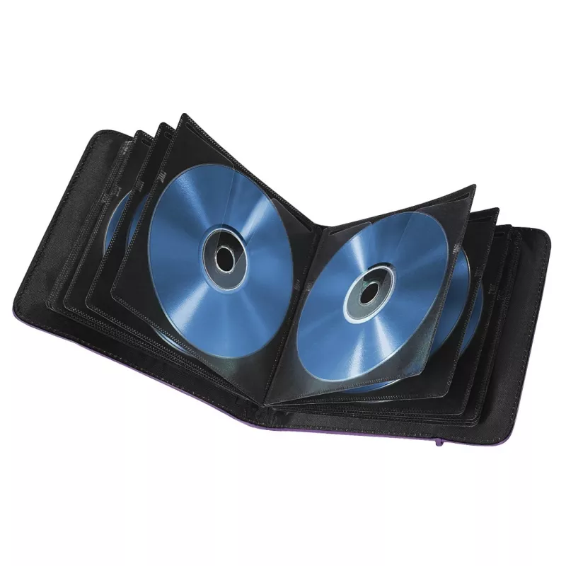 Hama 95681 CD-laukku 24 levyä sininen