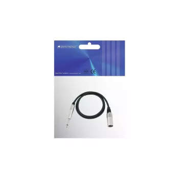 Audiokaapeli Omnitronic 3022519A 0,9 m XLR 6,35 mm musta